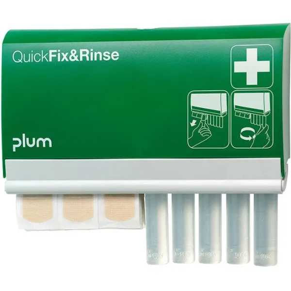 Dozownik na plastry PLUM QuickFix&Rinse