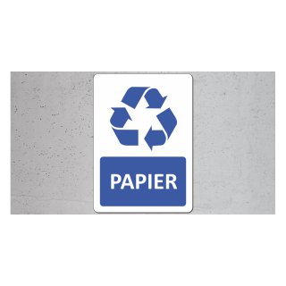 Oznaczenie odpady z papieru