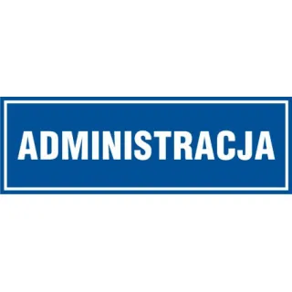 Znak Administracja (PB164)