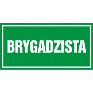 Znak Brygadzista (PB123)
