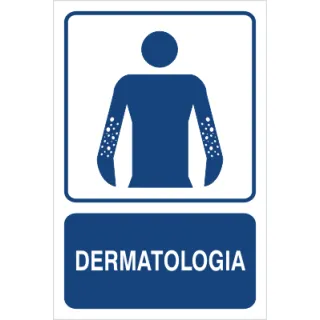 Znak dermatologia na Folii Samoprzylepnej (823-139)