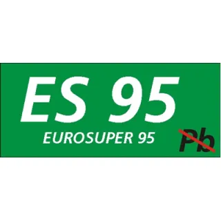 Znak eurosuper 95 na Folii Samoprzylepnej (829-21)