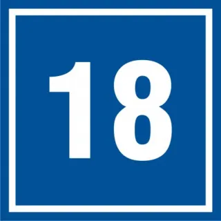Znak Numer 18 (PB518)