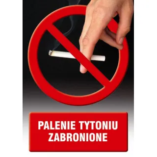 Znak Palenie tytoniu zabronione (PC501)
