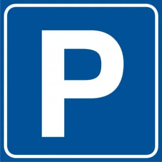 Znak Parking na Folii Samoprzylepnej (RA117)