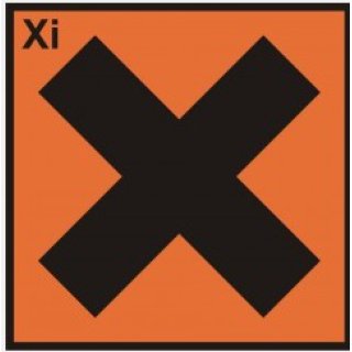 Znak substancja drażniąca (Xi)