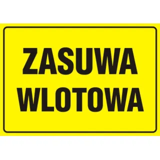 Znak Zasuwa wlotowa (JD008)