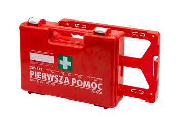 Apteczka pierwszej pomocy K-13 DIN 13164 z wyposażeniem + ustnik