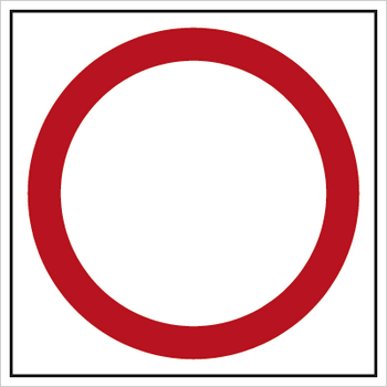 Znak zakaz ruchu w obu kierunkach (702)