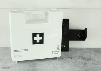 Apteczka pierwszej pomocy BDR DIN 13164 + ustnik z wieszakiem