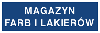 Znak magazyn farb i lakierów (801-36)