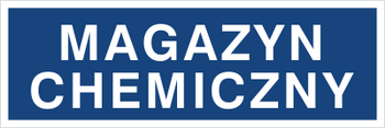 Znak magazyn chemiczny (801-32)